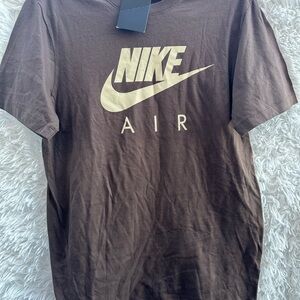 New Nike Air Brown Graphic Men's short sleeve T-Shirt